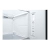 LG GSGV81PYLL Refrigerator, Free-standing, Side by Side, E, Height 1.79 m, Net fridge 416 L, Net freezer 190 L, Silver