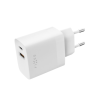 Fixed USB-C/USB Travel Charger 20W | FIXC20N-CU-WH