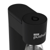 PUSHAIR water saturator Dafi siphon black + CO2 cartridge + 0.7 bottle