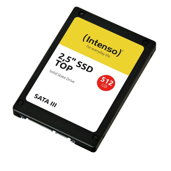 SSD|INTENSO|512GB|SATA 3.0|SLC|Write speed 500 MBytes/sec|Read speed ...