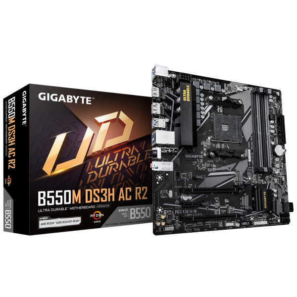 GIGABYTE B550M DS3H AC R2