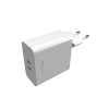 Fixed | Dual USB-C Mains Charger, PD support, 65W