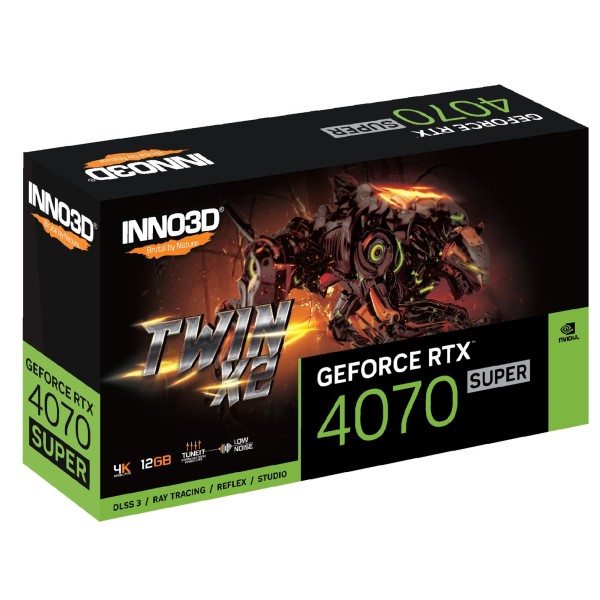 Inno3D GEFORCE RTX 4070 SUPER TWIN ...