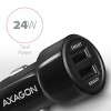 AXAGON Dual car charger, 24W | PWC-5V5