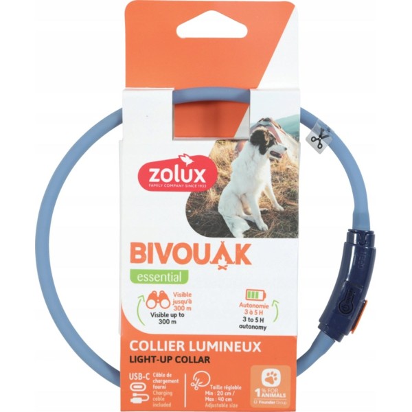 ZOLUX BIVOUAK LED Silicone blue - ...