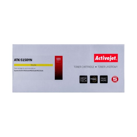 Activejet ATK-5150YN Toner Cartridge (replacement for Kyocera TK-5150Y; Supreme; 10000 pages; yellow)