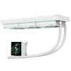 Gamemax | CPU Liquid cooler | HAILSTORM 360 LCD | White
