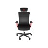 Genesis Ergonomic Chair Astat 700 Base material Aluminum; Castors material: Nylon with CareGlide coating | 700 | Black/Red