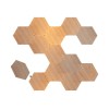 Nanoleaf|Elements Wood Look Hexagons Starter Kit (13 panels)|Cool White + Warm White
