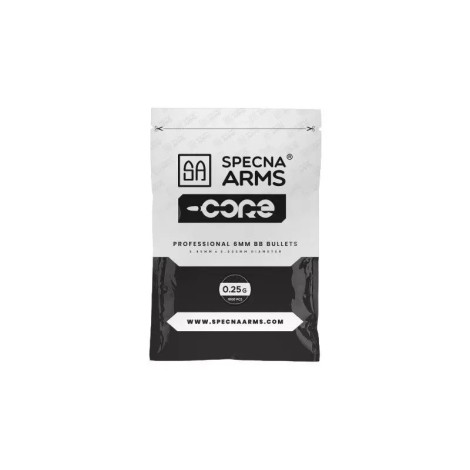 Kulki ASG Specna Arms CORE 0,25g - 1000 szt. (SPE-16-021004)