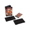 TEFAL Madeleine plates for cookies XA801512 Black | TEFAL | Madeleine plates | XA801512 | Black