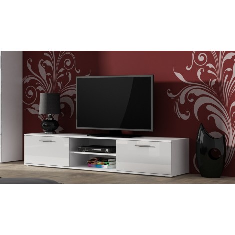 Cama TV stand SOHO 180 white/white gloss