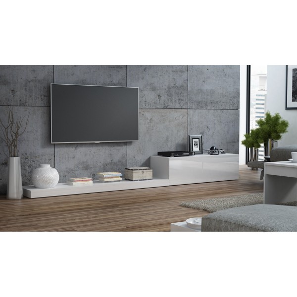 Cama TV stand LIFE 300/42/35 white/white ...