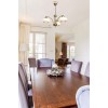 Activejet Classic ceiling chandelier pendant lamp RITA Patina triple 3xE27 for living room