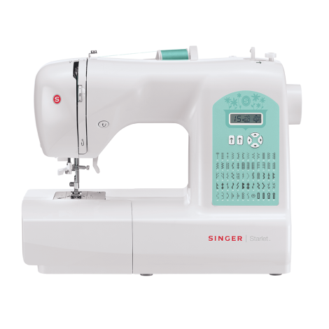 Sewing machine | Singer | STARLET 6660 | Number of stitches 60 | Number of buttonholes 4 | White