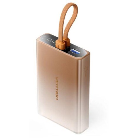 POWER BANK USB 10000MAH 22.5W/GOLD FHZJ0 VENTION