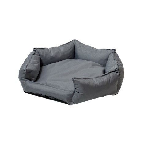 GO GIFT Hexagon grey XL - pet bed - 75 x 55 x 15 cm