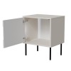 Cama Bedside cabinet, 2 pcs. INSERTO 50x40x61.5 cashmere + LED