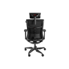 Genesis Ergonomic Chair Astat 700 Base material Aluminum; Castors material: Nylon with CareGlide coating | Black