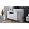 Cama sideboard VIVA 150 white/white gloss + sonoma oak