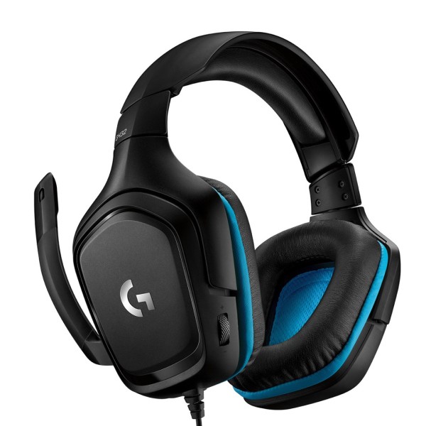 HEADSET GAMING G432/BLACK 981-000770 LOGITECH
