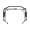 Aluminium rehabilitation tri-functional walker