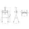 TV SET ACC FLOOR STAND/32-65