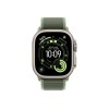 Apple 49mm Green/Neon Trail Loop - M/L - Natural Titanium Finish