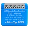 SHELLY 1 Mini Gen4 Smart switch Blue 2 pcs