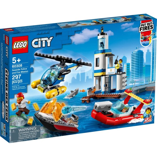 LEGO CITY 60308 SEASIDE POLICE AND ...