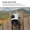 WRL CAMERA 3MP CRUISER DUAL 2C/4G IPC-S7XCP-6M1TED IMOU