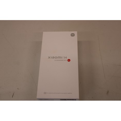SALE OUT. Xiaomi 14 (Black) DS 6.36“ LTPO OLED 1200x2670/3.3GHz&2.3GHz/512GB/12GB RAM/Android 14/WiFi,BT/5G,MZB0G1BEU | Xiaomi | 14 | Black | 6.36 