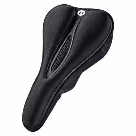 Rockbros LF047-B Bike saddle cover L Silicone + memory foam Black