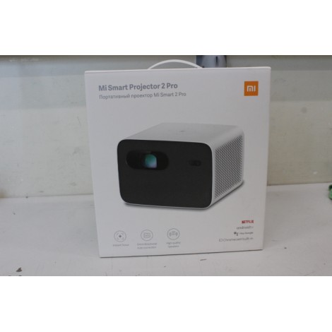 SALE OUT. Xiaomi Mi Smart Projector 2 Pro | Xiaomi 2 Pro | Full HD (1920x1080) | 1300 ANSI lumens | White/Grey | Super AMOLED | Exynos 990 | Internal RAM 6 GB | Dual SIM | Nano-SIM | 3G | 4G | Main camera resolution 12 + 12 + 8 MP | Secondary camera resol