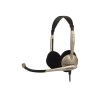 Koss | Headphones | CS100 | Wired | On-Ear | Microphone | Black/Gold