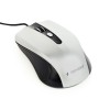 Gembird | Mouse | MUS-4B-01-BS | Standard | USB | Black/ silver