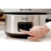 Crock-Pot CSC112X 6.5-litre slow cooker (silver)