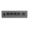 Teltonika | Industiral POE+ Swith | TSW100 | Unmanaged | Desktop | Gigabit Ethernet (copper) ports quantity 5 | Power over Ethernet (PoE) ports quantity 4 | PoE+ ports quantity 4 | 24 month(s)