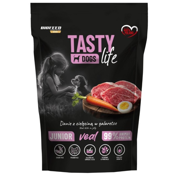 BIOFEED Tasty Dogs Life Junior Veal ...