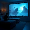 Maclean projection screen, 150", 300x220cm, 25mm 4:3 border, tension hooks, MC-168
