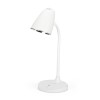 Montis Wielofunkcyjna akumulatorowa lampka biurkowa LED MT044 table lamp 3 W White