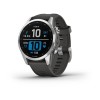 Garmin fenix 7S 3.05 cm (1.2") MIP 42 mm Digital 240 x 240 pixels Touchscreen Silver Wi-Fi GPS (satellite)