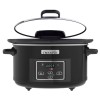 Crock-Pot CSC052X slow cooker 4.7 L Black, Silver