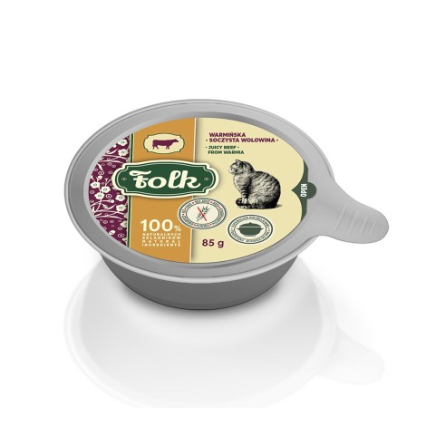 FOLK Warmińska soczysta wołowina szalka  85g