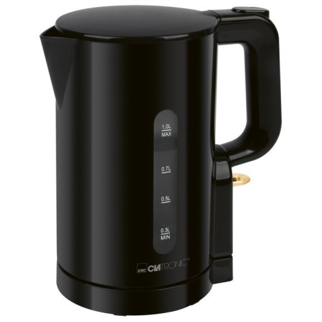 Clatronic WK 3834 electric kettle 1 L 900 W Black