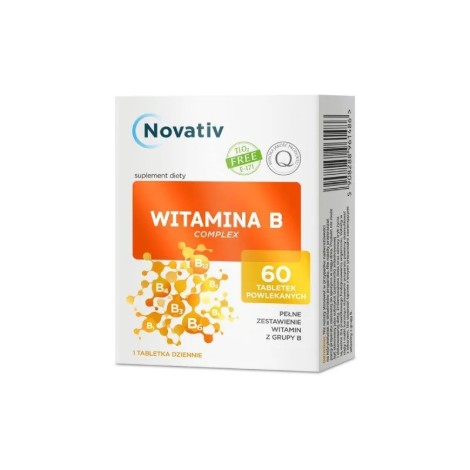 Novativ Vitamin B Complex 60 tablets