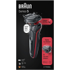 Braun | Shaver | 51-R1000s | Operating time (max) 50 min | Wet & Dry | Black/Red