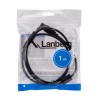 Lanberg CA-USBA-11CC-0010-BK USB cable 1 m 2.0 USB B Black