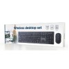 KEYBOARD +MOUSE WRL RUS/DESKTOP KBS-WCH-04-RU GEMBIRD