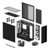Case|ARCTIC|Xtender VG (Mirror Black)|Case product features Transparent panel|Not included|Colour Black|ACPCC00019A